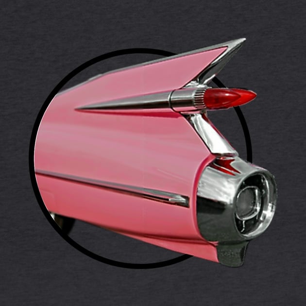 Pink 59 Cadillac by Manatee Max